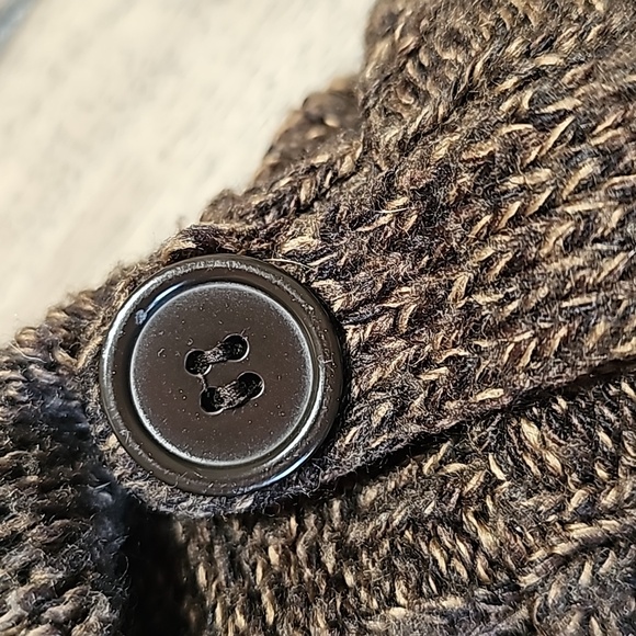 89th and Madison Short Sleeve Scoop Neck Sweater Brown Size Large - Picture 8 of 9